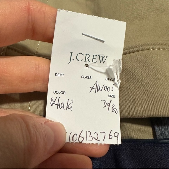 j crew 484 slim fit tech pants khaki tan - Picture 3 of 3